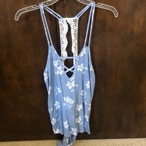 Floral tank top